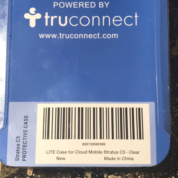 Cloud Mobile Stratus C5 Cover Phone Case Clear - Picture 4 of 4